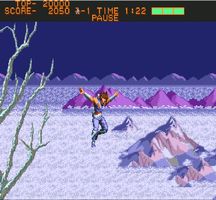 Strider sur Sega Megadrive